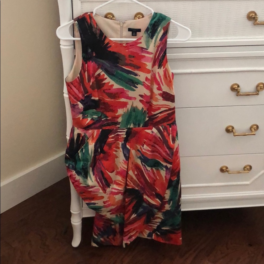 Ann Taylor sleeveless floral dress